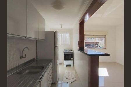 Cozinha de apartamento para alugar com 2 quartos, 44m² em Centro, Canoas