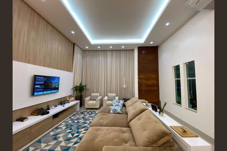 Sala de casa de condomínio para alugar com 3 quartos, 370m² em Parque Industrial Joao Braz, Goiânia