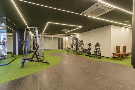 Studio à venda com 25m², 1 quarto e sem vaga Studio à venda com 25m², 1 quarto e sem vagaÁrea comum - Academia