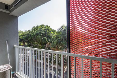Varanda de kitnet/studio à venda com 1 quarto, 25m² em Indianópolis, São Paulo