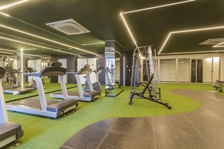 Studio à venda com 25m², 1 quarto e sem vaga Studio à venda com 25m², 1 quarto e sem vagaÁrea comum - Academia
