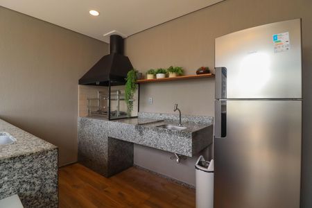 Studio à venda com 26m², 1 quarto e sem vaga Studio à venda com 26m², 1 quarto e sem vagaÁrea comum - Churrasqueira