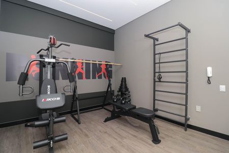 Studio à venda com 26m², 1 quarto e sem vaga Studio à venda com 26m², 1 quarto e sem vagaAcademia