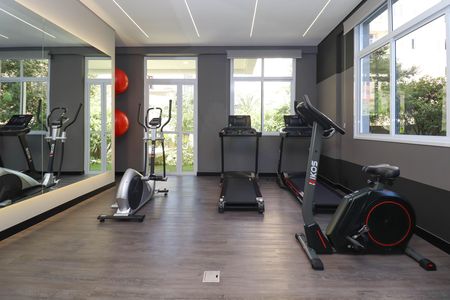 Studio à venda com 26m², 1 quarto e sem vaga Studio à venda com 26m², 1 quarto e sem vagaAcademia