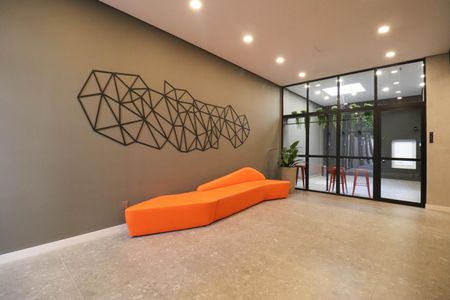 Studio à venda com 26m², 1 quarto e sem vaga Studio à venda com 26m², 1 quarto e sem vagaHall social