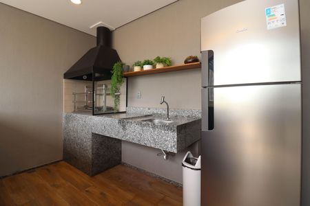 Studio à venda com 26m², 1 quarto e sem vaga Studio à venda com 26m², 1 quarto e sem vagaÁrea comum - Churrasqueira