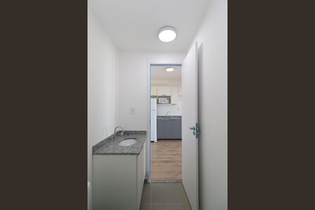 Studio à venda com 26m², 1 quarto e sem vaga Studio à venda com 26m², 1 quarto e sem vagaBanheiro