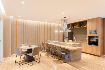 Studio para alugar com 31m², 1 quarto e sem vaga Studio para alugar com 31m², 1 quarto e sem vagaSalão de Festas