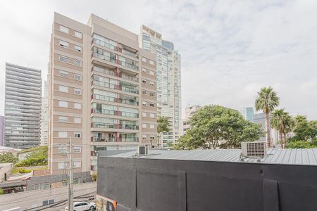Vista da Varanda de kitnet/studio à venda com 1 quarto, 31m² em Pinheiros, São Paulo