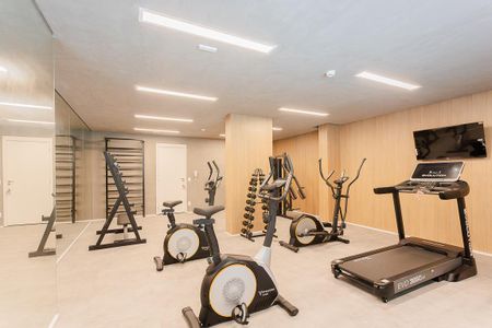 Studio para alugar com 31m², 1 quarto e sem vaga Studio para alugar com 31m², 1 quarto e sem vagaAcademia