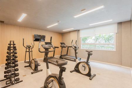 Apartamento para alugar com 31m², 1 quarto e sem vaga Apartamento para alugar com 31m², 1 quarto e sem vagaAcademia