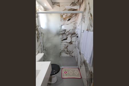 Banheiro de casa para alugar com 1 quarto, 60m² em Vila Iracema, São José dos Campos