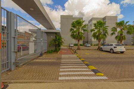 Apartamento à venda com 44m², 2 quartos e 1 vagaFachada e portaria