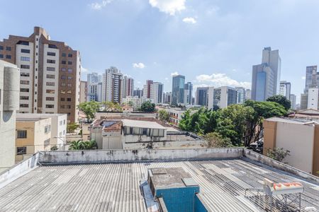Vista da Suíte de apartamento à venda com 2 quartos, 62m² em Santo Antônio, Belo Horizonte