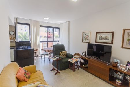 Sala de apartamento à venda com 2 quartos, 62m² em Santo Antônio, Belo Horizonte