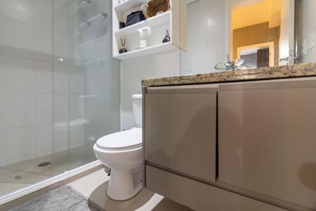 Apartamento para alugar com 64m², 2 quartos e 1 vagaBanheiro Social