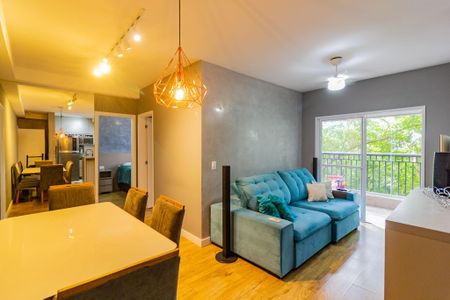 Sala de apartamento à venda com 2 quartos, 64m² em Vila Castelo, São Paulo