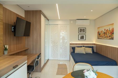Quarto de kitnet/studio para alugar com 1 quarto, 30m² em Jardim das Acacias, São Paulo