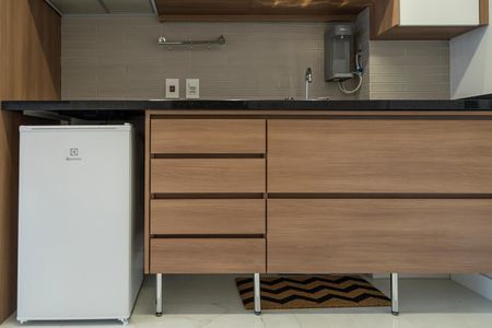 Studio para alugar com 30m², 1 quarto e sem vagaCozinha - Armários