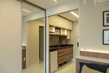 Studio para alugar com 30m², 1 quarto e sem vagaCozinha