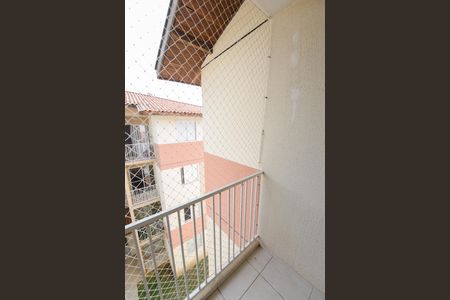 Varanda da Sala de apartamento para alugar com 2 quartos, 48m² em Campos Elíseos, Taubaté