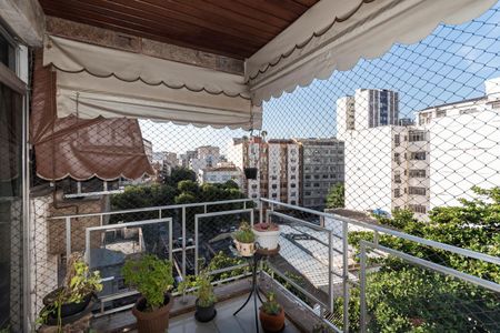 Varanda da Sala de apartamento à venda com 4 quartos, 177m² em Maracanã, Rio de Janeiro