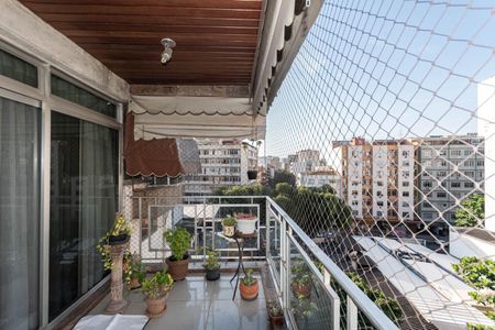 Varanda da Sala de apartamento à venda com 4 quartos, 177m² em Maracanã, Rio de Janeiro