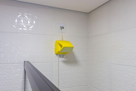 Detalhe - Banheiro de casa de condomínio para alugar com 1 quarto, 33m² em Vila Maria Zelia, São Paulo