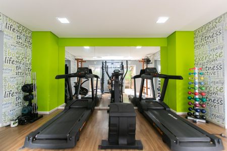 Apartamento à venda com 44m², 2 quartos e 1 vaga Apartamento à venda com 44m², 2 quartos e 1 vagaÁrea comum - Academia