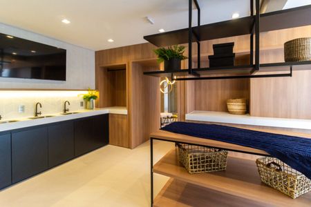 Studio para alugar com 30m², 1 quarto e sem vaga Studio para alugar com 30m², 1 quarto e sem vagaLavanderia
