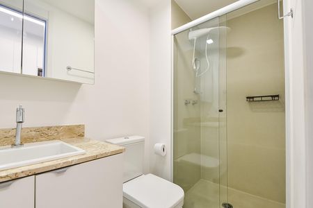 Apartamento para alugar com 25m², 1 quarto e sem vaga Apartamento para alugar com 25m², 1 quarto e sem vagaBanheiro