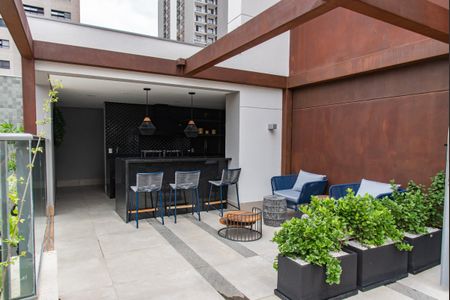Apartamento para alugar com 25m², 1 quarto e sem vaga Apartamento para alugar com 25m², 1 quarto e sem vagaÁrea comum - Churrasqueira