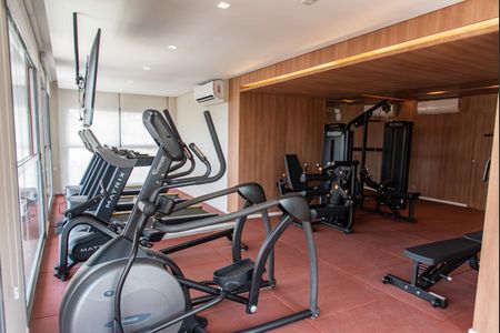 Apartamento para alugar com 25m², 1 quarto e sem vaga Apartamento para alugar com 25m², 1 quarto e sem vagaÁrea comum - Academia