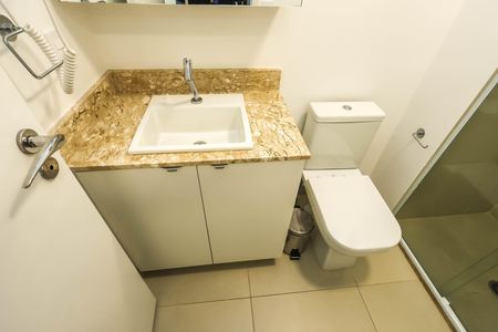 Apartamento para alugar com 25m², 1 quarto e sem vagaBanheiro