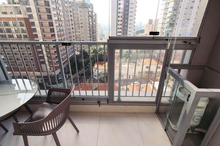 Varanda de apartamento para alugar com 1 quarto, 25m² em Vila Mariana, São Paulo