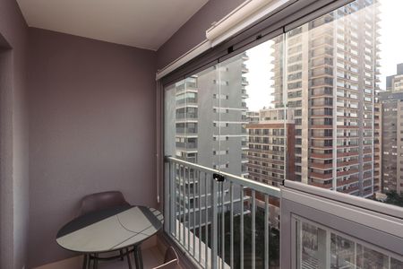 Varanda de apartamento para alugar com 1 quarto, 25m² em Vila Mariana, São Paulo