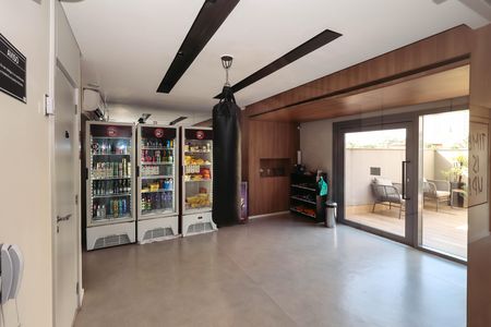 Apartamento para alugar com 25m², 1 quarto e sem vagaArea Comum - Mini mercado