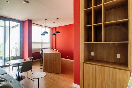 Apartamento para alugar com 35m², 1 quarto e sem vagaÁrea comum - Salão de festas