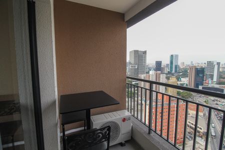 Varanda da Sala de apartamento para alugar com 1 quarto, 35m² em Butantã, São Paulo
