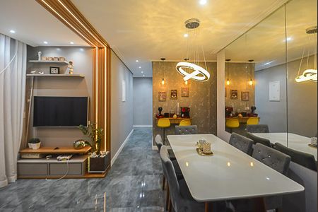 Sala de apartamento para alugar com 3 quartos, 78m² em Planalto, São Bernardo do Campo