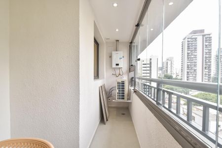 Varanda de apartamento à venda com 1 quarto, 31m² em Vila Mariana, São Paulo