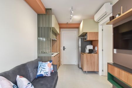 Sala de apartamento à venda com 1 quarto, 31m² em Vila Mariana, São Paulo