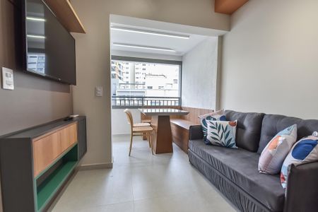 Sala de apartamento à venda com 1 quarto, 31m² em Vila Mariana, São Paulo