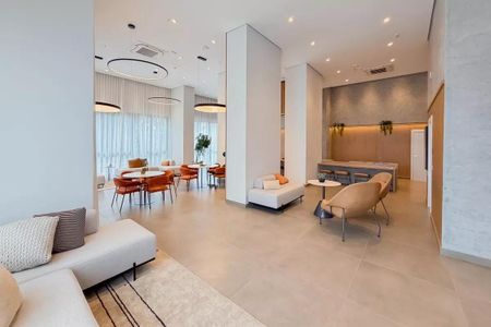 Apartamento para alugar com 31m², 1 quarto e sem vagaÁrea comum - Salão de festas
