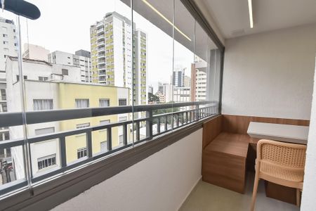 Apartamento para alugar com 31m², 1 quarto e sem vagaVaranda