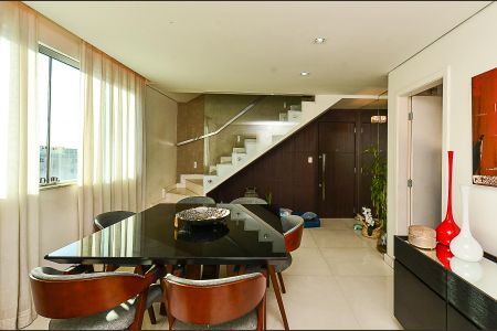 Sala Ambientes de apartamento à venda com 3 quartos, 190m² em Colégio Batista, Belo Horizonte