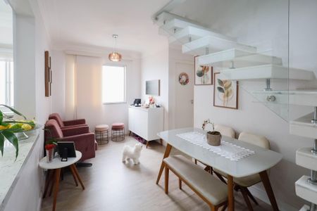 Sala  de apartamento à venda com 2 quartos, 102m² em Parque Novo Mundo, São Paulo