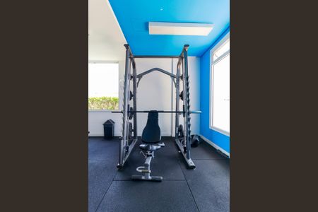 Apartamento para alugar com 43m², 1 quarto e 1 vaga Apartamento para alugar com 43m², 1 quarto e 1 vagaAcademia