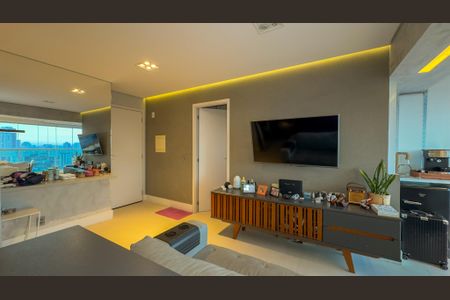 Sala de apartamento para alugar com 1 quarto, 43m² em Jardim Aeroporto, São Paulo