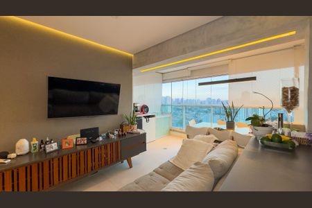 Sala de apartamento para alugar com 1 quarto, 43m² em Jardim Aeroporto, São Paulo